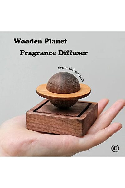Choice 1pc 1pcs wood scent No essential oil diffuser Jupiter shape home decor...