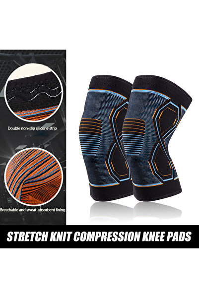 Choice3 M AS Picture-2PCS 2PCS Premium Knee Brace Support Sleeve – Compressio...