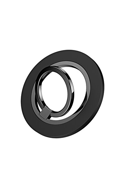 choice2 black For Tablet Magnetic 2 Sections Simplicity Rotation Ring Phone H...