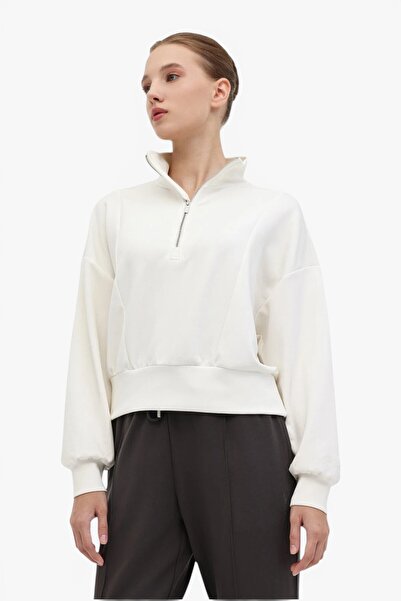 lumberjack Wl Denil Yog1-9 5Pr Women's Beige Sweatshirt - 102020754