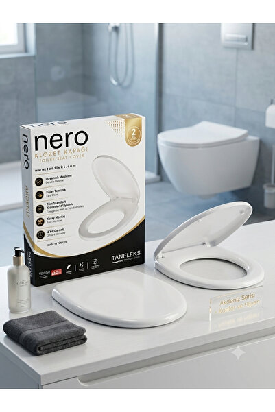 TANFLEX NERO AKDENİZ KLOZET KAPAĞI 1 ADET