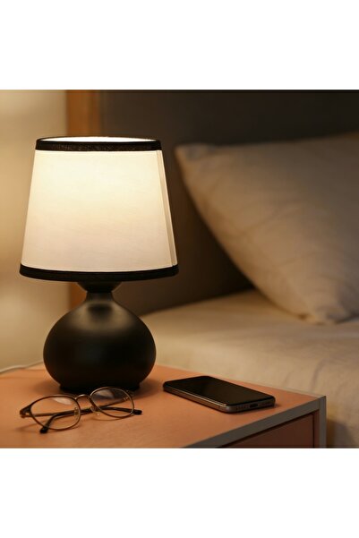 Choice Warm White GRAY YELLOW Small and Medium-Sized Bedside Table Lights Are...