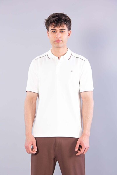Mckanzie 4626 modal shoulder piece collar t-shirt