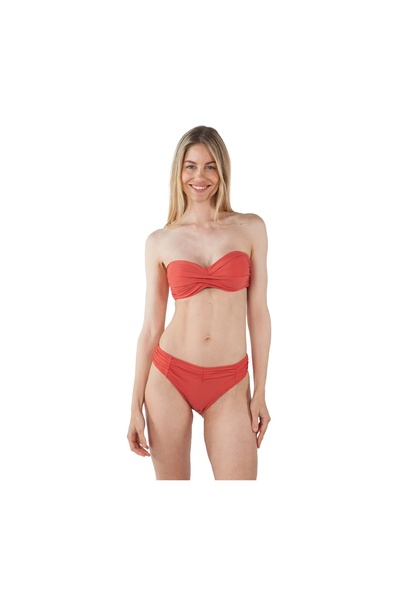 Barts Costum de baie de damă, tip cheeky, cu talie înaltă, Kelli Coral