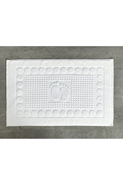Choice 1pc 500MMx800MM white foot 350g Hotel Floor Towel White Foot Carpet SP...