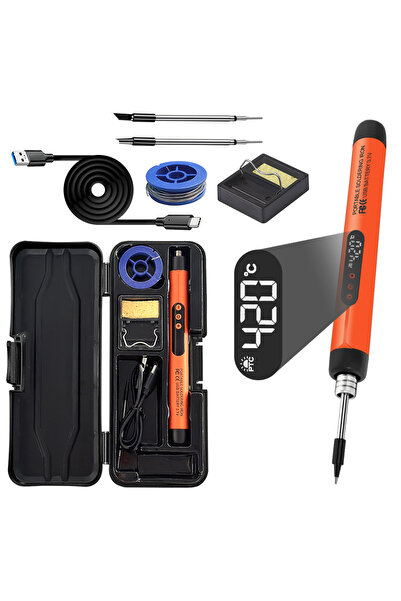 Choice6 C200S O set2 USB soldering iron mini small soldering iron set portabl...