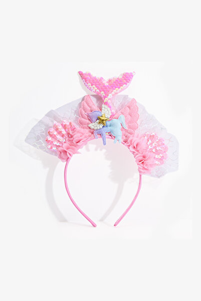 Penti Girl's Light Blue Mermaid Crown