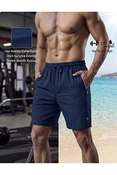 Demente Dijital desen A kalite Gym&Fitness antrenman Outdoor Şort