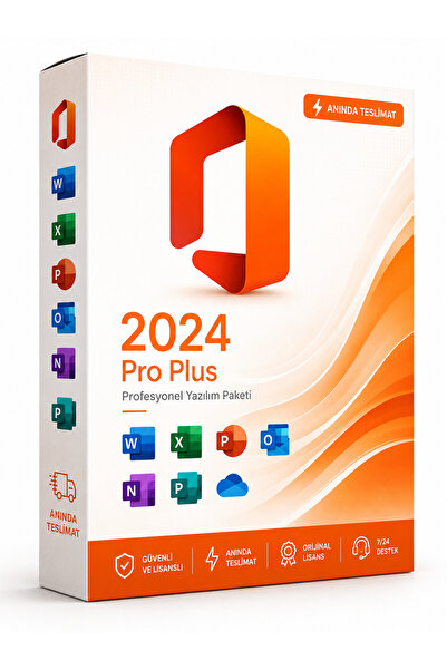 Yıldızan Office2024 Pro Plus Dijital Lisans Anahtarı Kalıcı Key Ömür Boyu Kul...