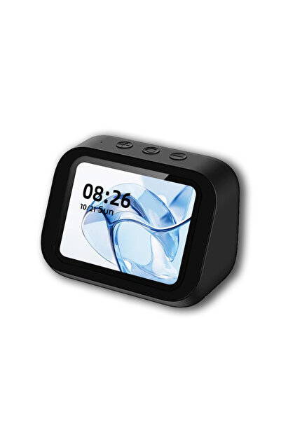 Choice black Smart Bluetooth Alarm Clock with Speaker Weather Display Night L...