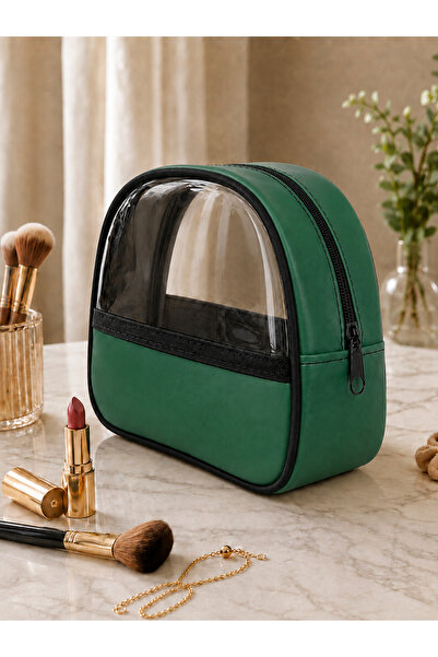 Wallery Bags Corded Fabric Transparent, Accessories & Makeup Bag