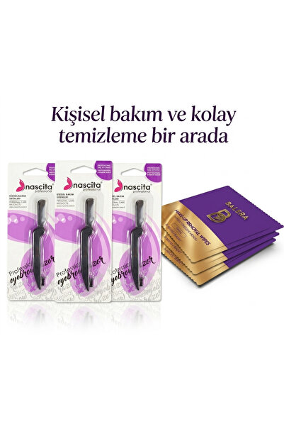 nascita Kaş Usturası Tekli Profesyonel X 3 Adet Kzmprt
