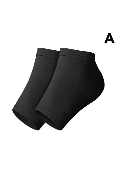 Choice black Plantar Fasciitis Heel Socks Anti-Crack Elastic Cloth For Achill...