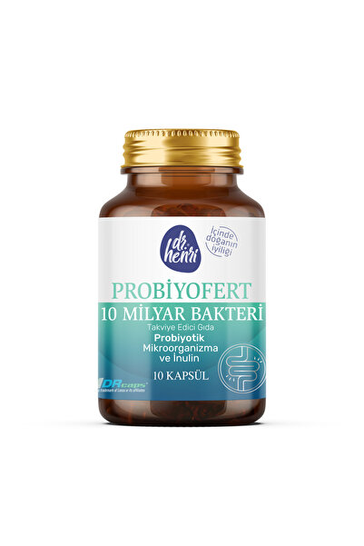 Dr.Henri Probiyofert Probiyotik + İnulin 10 Kapsül