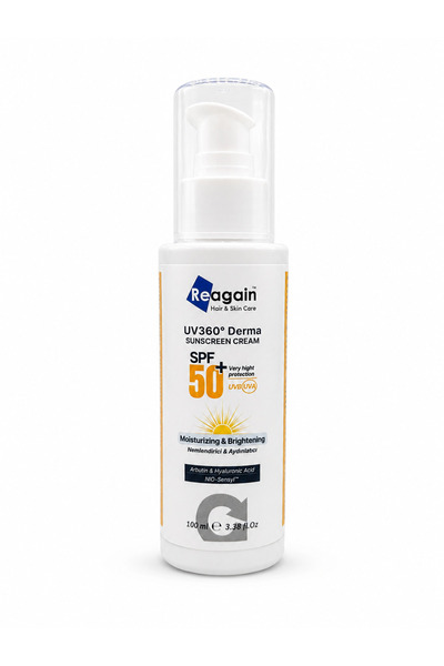 SPF 50+ Leke Karşıtı ve Aydınlatıcı Güneş Kremi – Arbutin, Niacinamide & Hyaluronik Asit (100 ml)