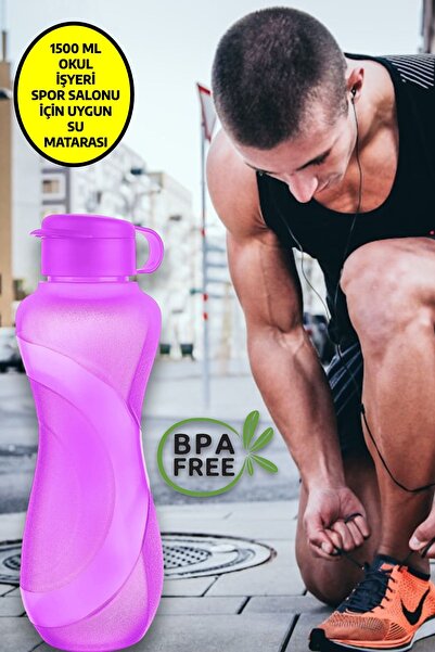 Open Home Concept Waterfresh 1500 ml Water Bottle Suitable for School, Workpl...