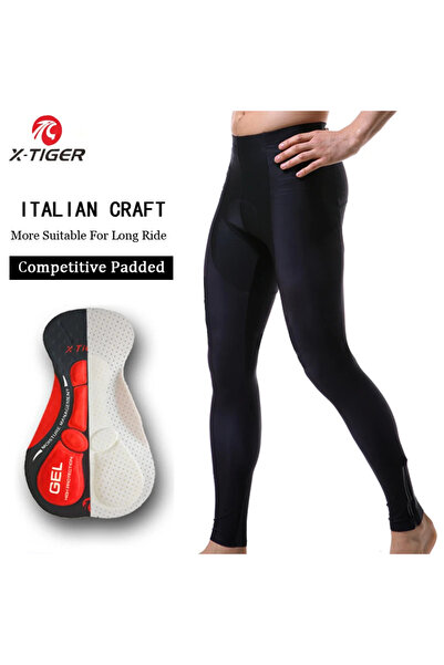 Choice1 XL XM-CK-00101 X-TIGER Cycling Pants Men Gel Pad Bicycle Clothes MTB ...