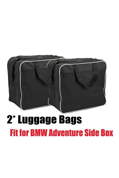 choice2 Two side boxes bags Motorcycle Luggage Bags for BMW R1200GS Adv Black...