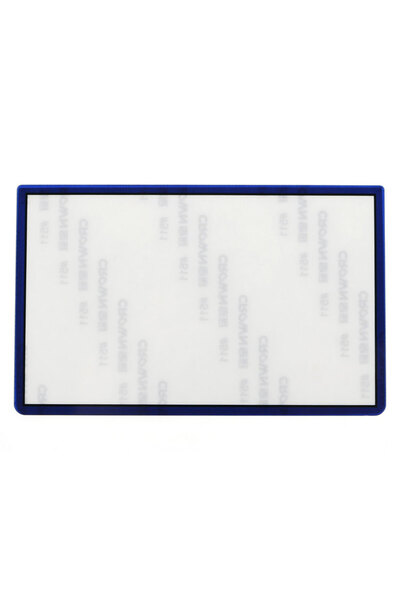 JCD Glass Blue Replacement Upper Front Top Screen Frame Lens Cover LCD Screen...