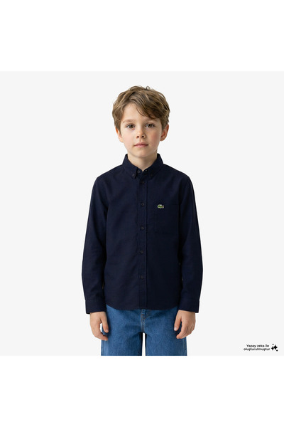 Lacoste Çocuk Lacivert Gömlek