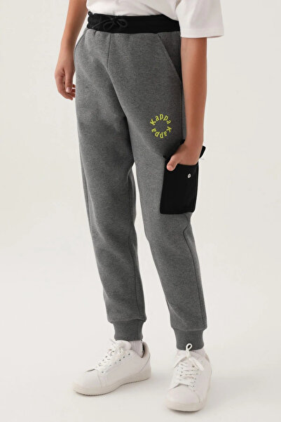 Kappa 7-16 godina unisex dečije trenerke -antracit-