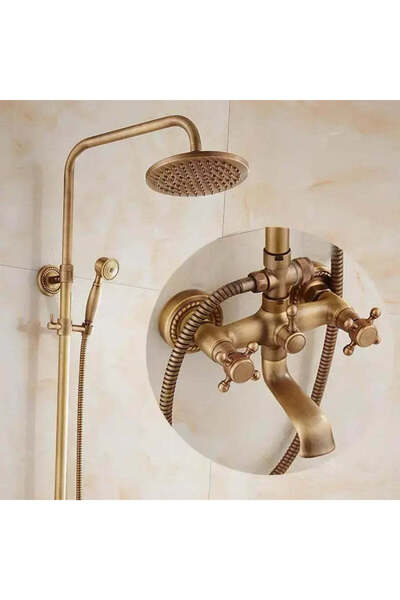 OEM Coloana Dus, Alama Sanitara, Auriu, OD/2044