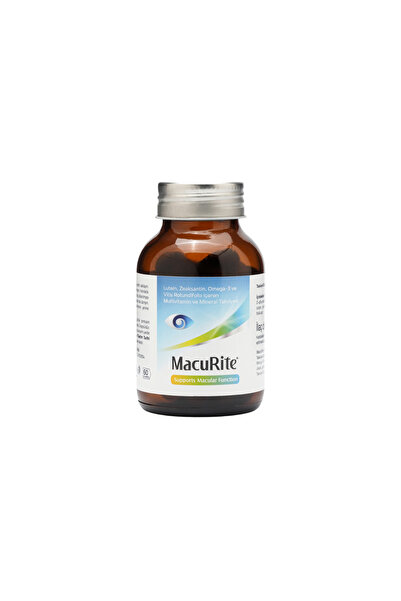 macurite 60 Softgel Kapsül- Lutein Zeaksantin Içeren Göz Vitamini