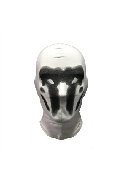 Choice moji02 ML Rorschach Mask Halloween Inkblot Masks Watchmen Costume Cosp...