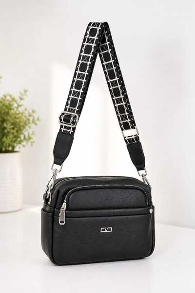 HNB ÇANTA Women's Three-Eye Crossbody Shoulder Bag Mv030