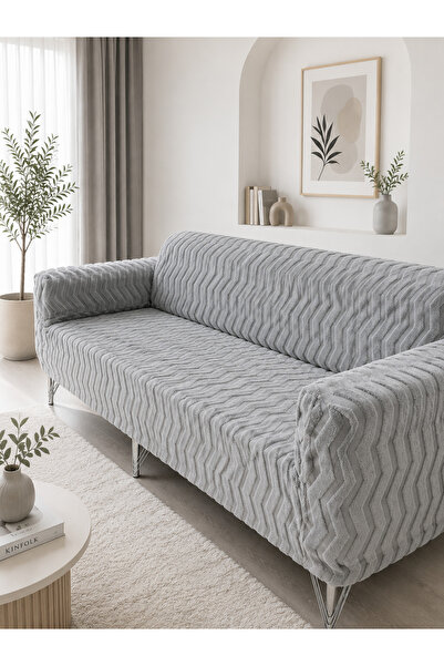ÖZMAKAN Husă de scaun, material Wellsoft, elastică, cu prindere prin închider...