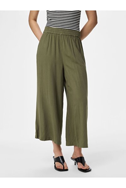 PIECES Culottes PCPIA LEINENMIX