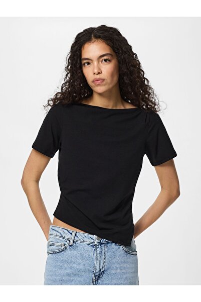 PIECES Μπλουζάκι PCSIRENE DRAPE