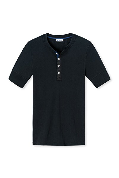 Schiesser Revival Herren Shirt - 1/2 Arm, Kurzarm Unterhemd, Karl-Heinz