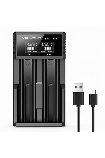 Choice black Intelligent Lcd Display That Can Show Current and Voltage, 18650...