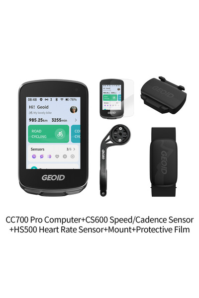 Choice CC700PRO CS600 HS500 GEOID CC700 Pro Bicycle Computer 2.8-Inch Touchsc...