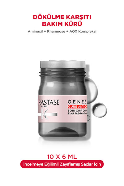 Kerastase Genesis Cure-Antichute Saç Dökülmesine Karşı Yoğun Bakım Kürü 10*6m...