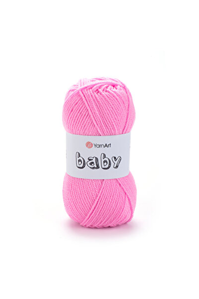 Yarnart Baby - Baby Hand Knitting Rope Dark Pink-10119