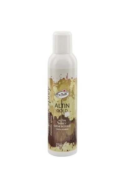 Dr. Gusto Sprey Gıda Boyası Altın 250 ML