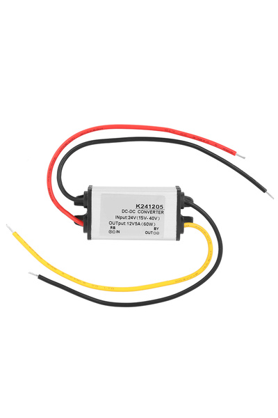 Choice Silver DC-DC 24V to 12V Voltage Converter High Efficiency Step down Po...