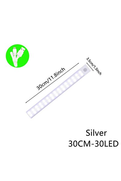 Choice Silver 30CM 3 color in One Lamp Motion Sensor Light Wireless LED Night...