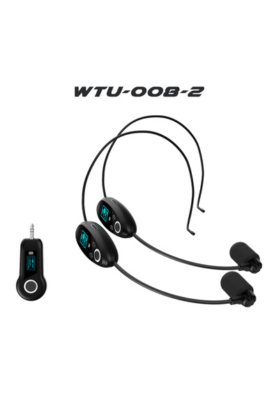 Choice WTU-008-2 Wireless headset microphone Combining Handheld And Headset F...
