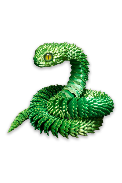 Choice 30cm 04 3D Printed Snake Movable Simulation Snake Figurine Creative Ho...