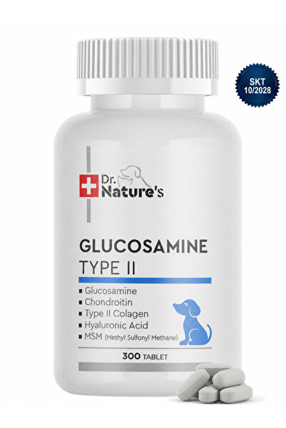 Dr. Nature's Köpek Glukozamin 300 Tablet Eklem Destekleyici MSM Kondroitin İç...