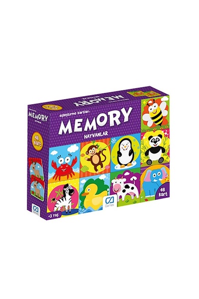 CA Games Memory Hayvanlar 5041
