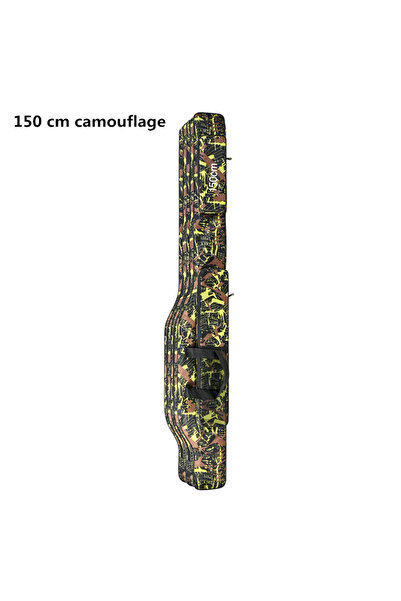 Choice Camouflage150cm 1.3m/1.5m 2-Layer Foldable Large Belly Sea Fishing Bag...