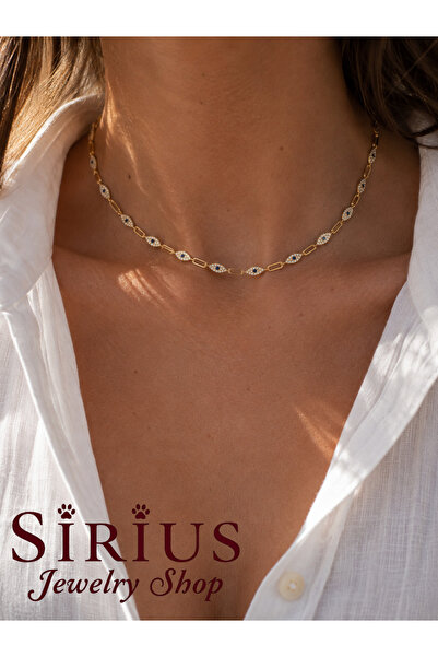 sirius jewelry Eyes Kolye | 925 Ayar Gümüş