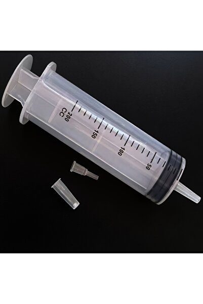 Choice6 200ml Plastic Syringe, Available in Capacities of 1000ml, 550ml, 350m...