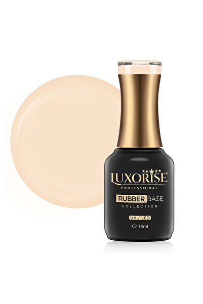 LUXORISE Colecția Signature Base din Rubber Base - Angelic Ivory 15ml