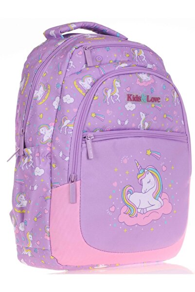 KAUKKO Kids Okul Sırt Çantası Toys Unicorn L5155