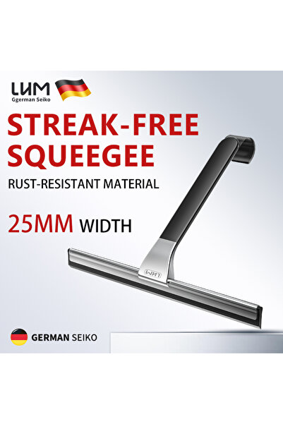 Choice Multi-Purpose Handheld Squeegee for Bathroom Glass Mirror, Streak-Free...